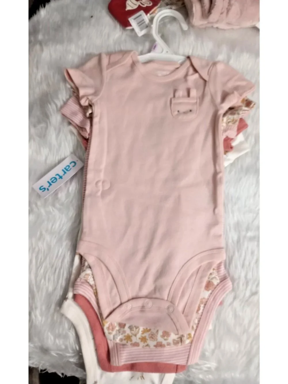 New Newborn - 12 Month Baby Girl Lot of 16 Pieces Variety Baby Shower Gift